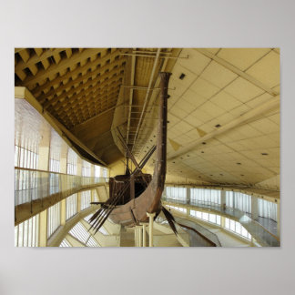 Poster Bateau égyptien antique