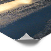 Poster Bateau et Heron (Coin)