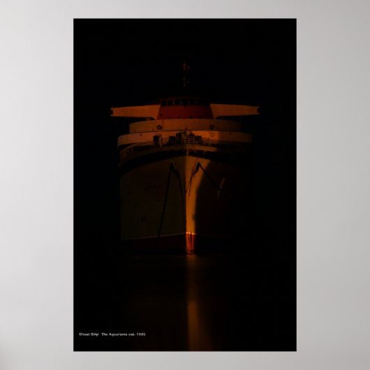 Poster 'Bateau fantôme' (Devant)