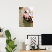 Poster Bateau gondole italienne à Venise (Bureau à domicile)
