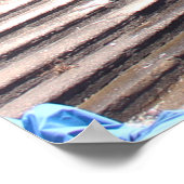 POSTER BATEAU JAUNE ACCÈS PRÈS DU BÂTIMENT (Coin)