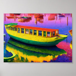 Poster Bateau Lakehouse