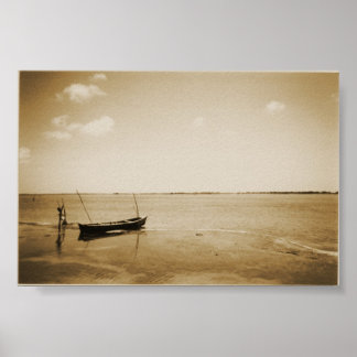 Poster bateau mexicain