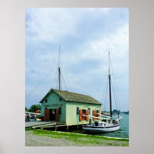 Poster Bateau Par Oyster Shack (Devant)