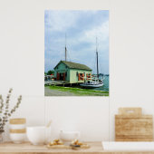 Poster Bateau Par Oyster Shack (Cuisine)
