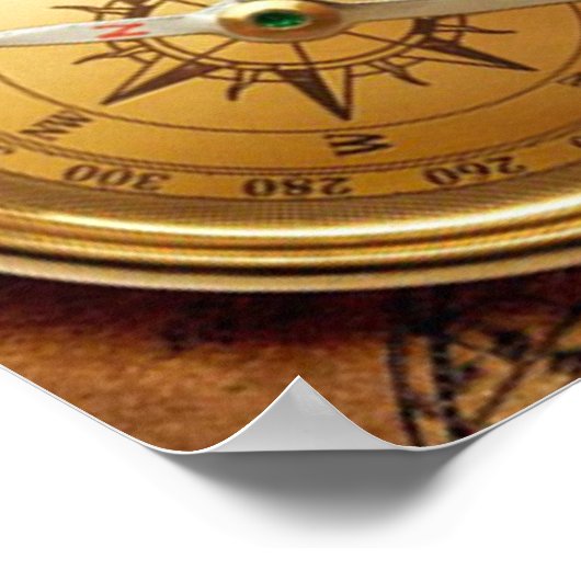 Poster Bateau pirate (Coin)