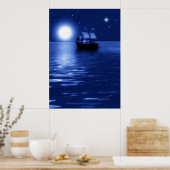 Poster Bateau pirate (Cuisine)