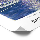 Poster Bateau pirate au clair de lune (Coin)