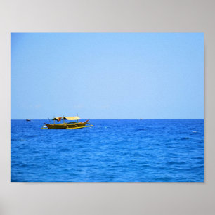 Poster Bateau Pundaquit à Zambales