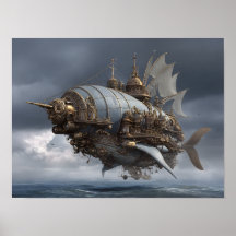 Bateau Steampunk