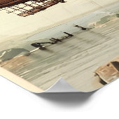 Poster Bateau Steampunk 1 (Coin)