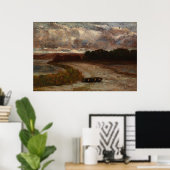Poster Bateau sur le rivage - Edward Mitchell Banister (Bureau à domicile)