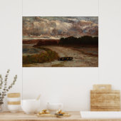 Poster Bateau sur le rivage - Edward Mitchell Banister (Cuisine)