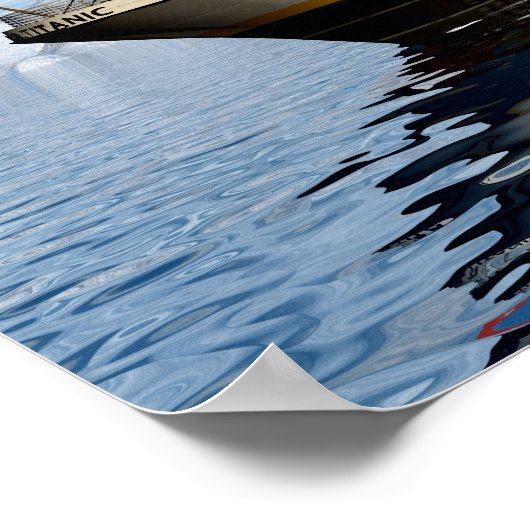 Poster Bateau Titanic (Coin)