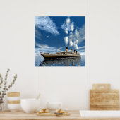 Poster Bateau Titanic (Cuisine)
