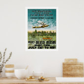 Poster Bateau volant des Grands Lacs (Cuisine)