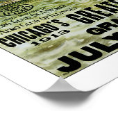 Poster Bateau volant des Grands Lacs (Coin)