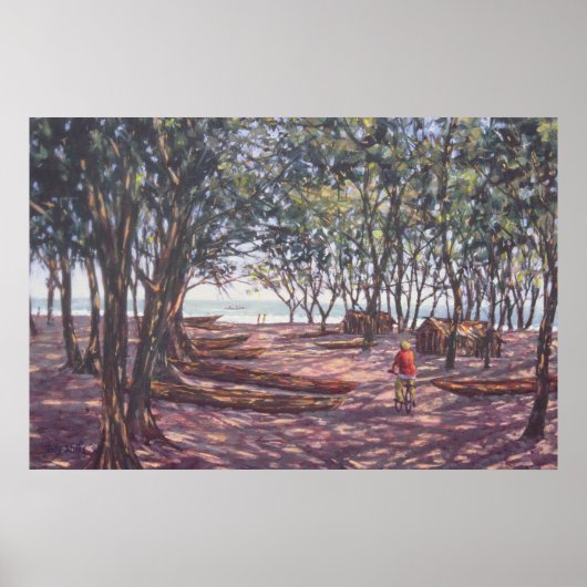 Poster Bateau Yard Kafountine 1998 (Devant)