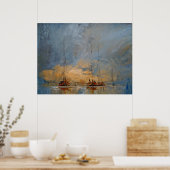 Poster Bateaux (Cuisine)