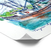 Poster Bateaux (Coin)