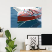 Poster Bateaux à bois (Bureau à domicile)