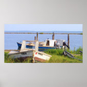 Poster Bateaux à crabes (Devant)