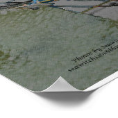 Poster Bateaux à crevettes Biloxi (Coin)