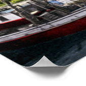 Poster Bateaux à crevettes St. Augustine Florida (Coin)