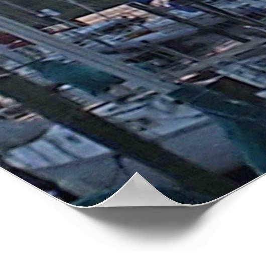 Poster Bateaux à New Berne (Coin)