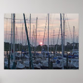 Poster Bateaux à New Berne (Devant)