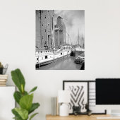 Poster Bateaux à vapeur à Buffalo (Bureau à domicile)