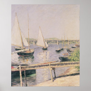 Poster Bateaux à voile à Argenteuil, c.1888