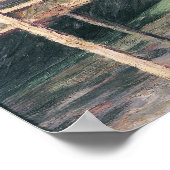 Poster Bateaux à voile à Argenteuil, vers 1888 (Coin)