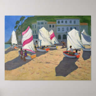 Poster Bateaux à voile Costa Brava 1999