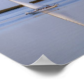 Poster Bateaux à voile Twin Morning Sail (Coin)