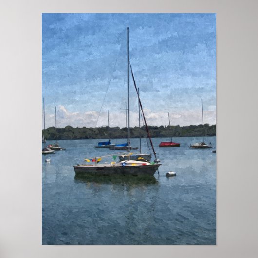 Poster BATEAUX : "Actualiser"_ (Devant)