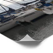 Poster Bateaux Assortis (Coin)
