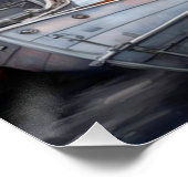 Poster Bateaux au large (Coin)