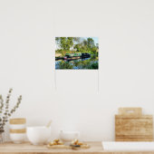 POSTER BATEAUX CANAL UK (Cuisine)