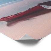 Poster Bateaux dans le lac (Coin)