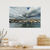 Poster Bateaux Dans Un Port (Cuisine)