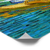 Poster Bateaux d'aviron (van Gogh) (Coin)