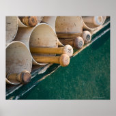 Poster Bateaux de baseball dans la fosse (Devant)