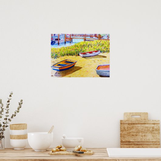 Poster Bateaux de Beaufort (Cuisine)