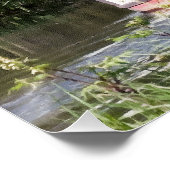 POSTER BATEAUX DE CANAL (Coin)