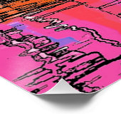 POSTER BATEAUX DE CANAL (Coin)