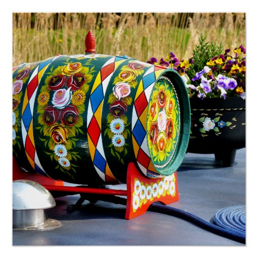 POSTER BATEAUX DE CANAL (Devant)