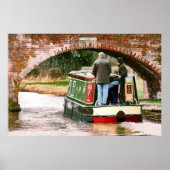 POSTER BATEAUX DE CANAL (Devant)