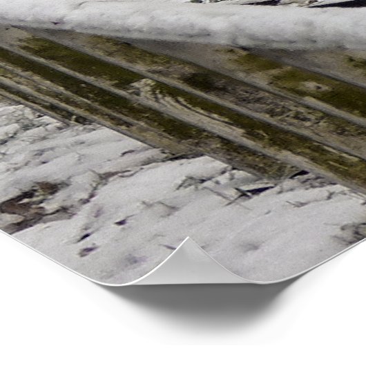 POSTER BATEAUX DE CANAL (Coin)