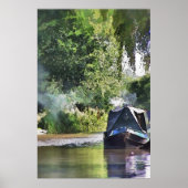 POSTER BATEAUX DE CANAL (Devant)